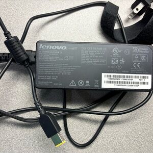 {Lenovo} Lenovo Black Power Cord AC Adapter
Model ADLX90NDC2A laptop charger